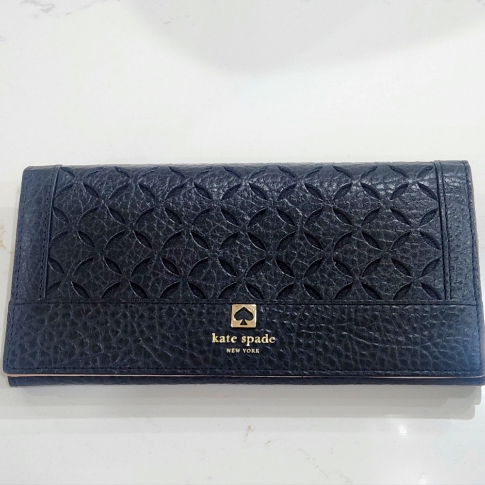 Kate Spade Large Bi-fold Wallet - Black